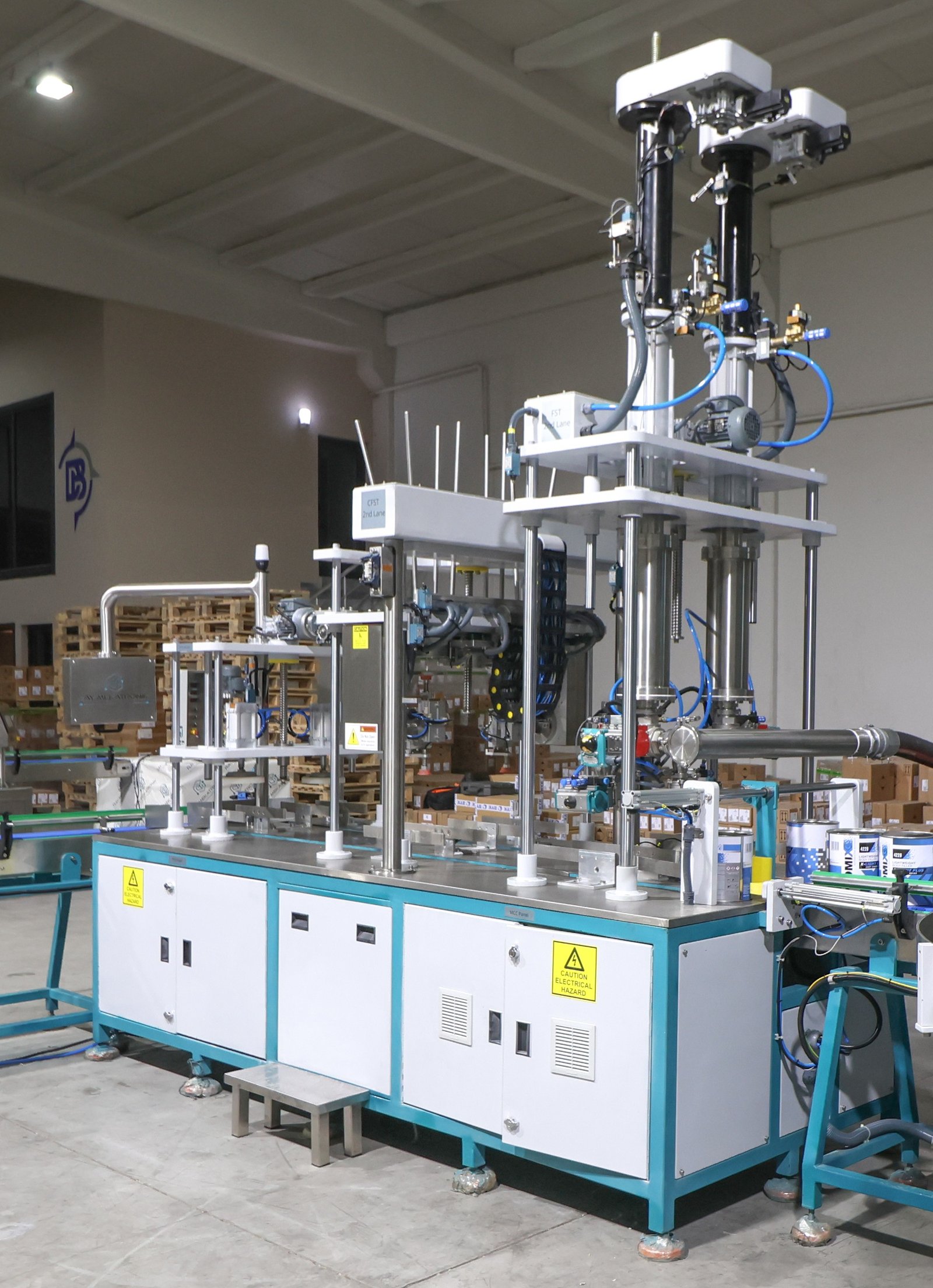 High-Viscosity Tin Can Filling Machine